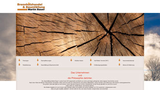 Homepage von Baumservice Bauer