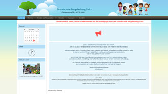Homepage von Grundschule Bergsiedlung in Zeitz