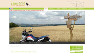 Homepage von Hotel & Restaurant Elsterblick in Elsteraue