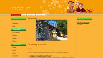Homepage von Kita Musikus in Zeitz